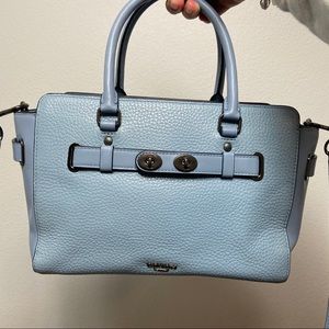 Coach Lake Carryall 25 bubble leather CrossbodyBag